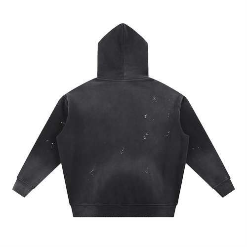 iHeart you Washed Frayed Fleece Hoodie