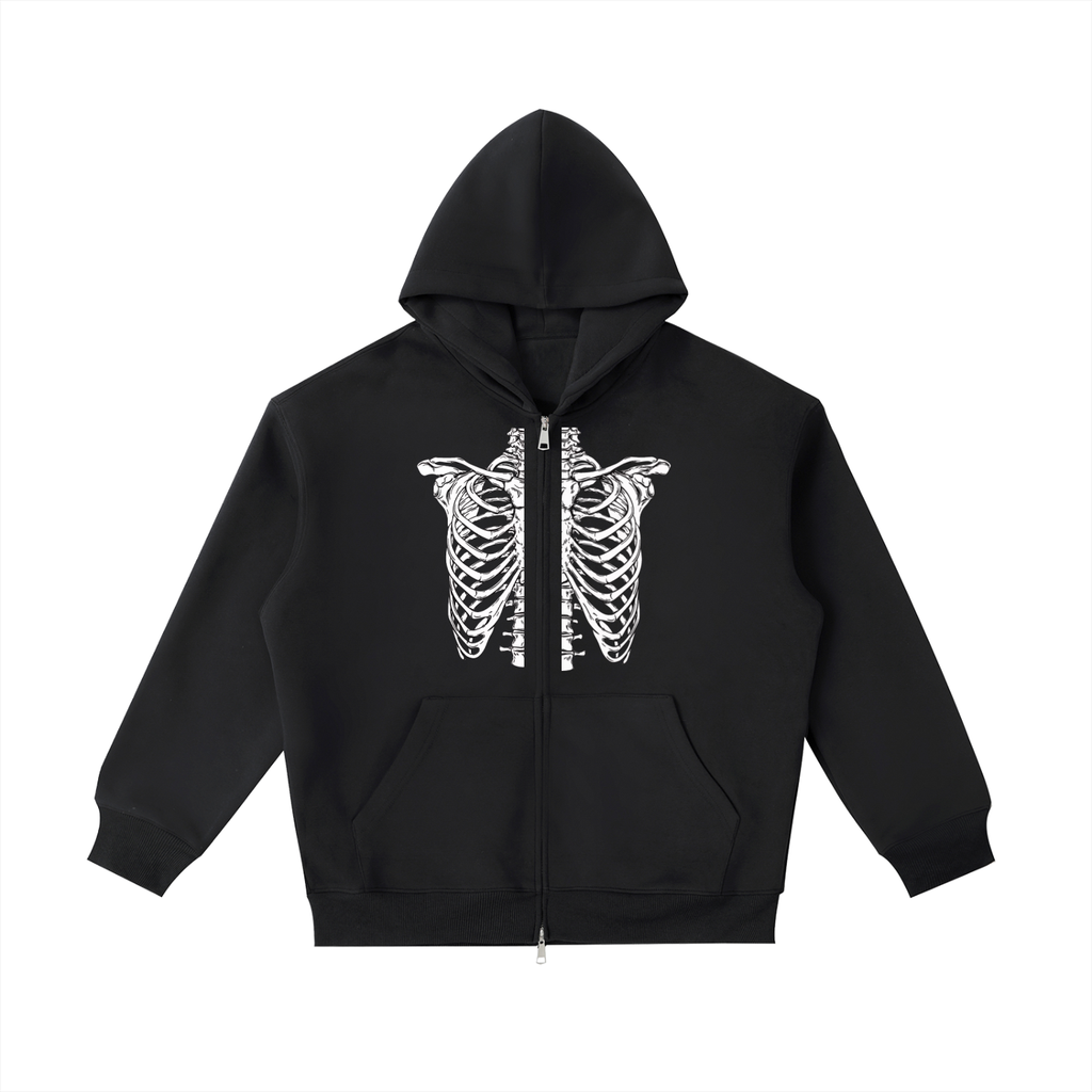 Skeleton Pocket Hoodie